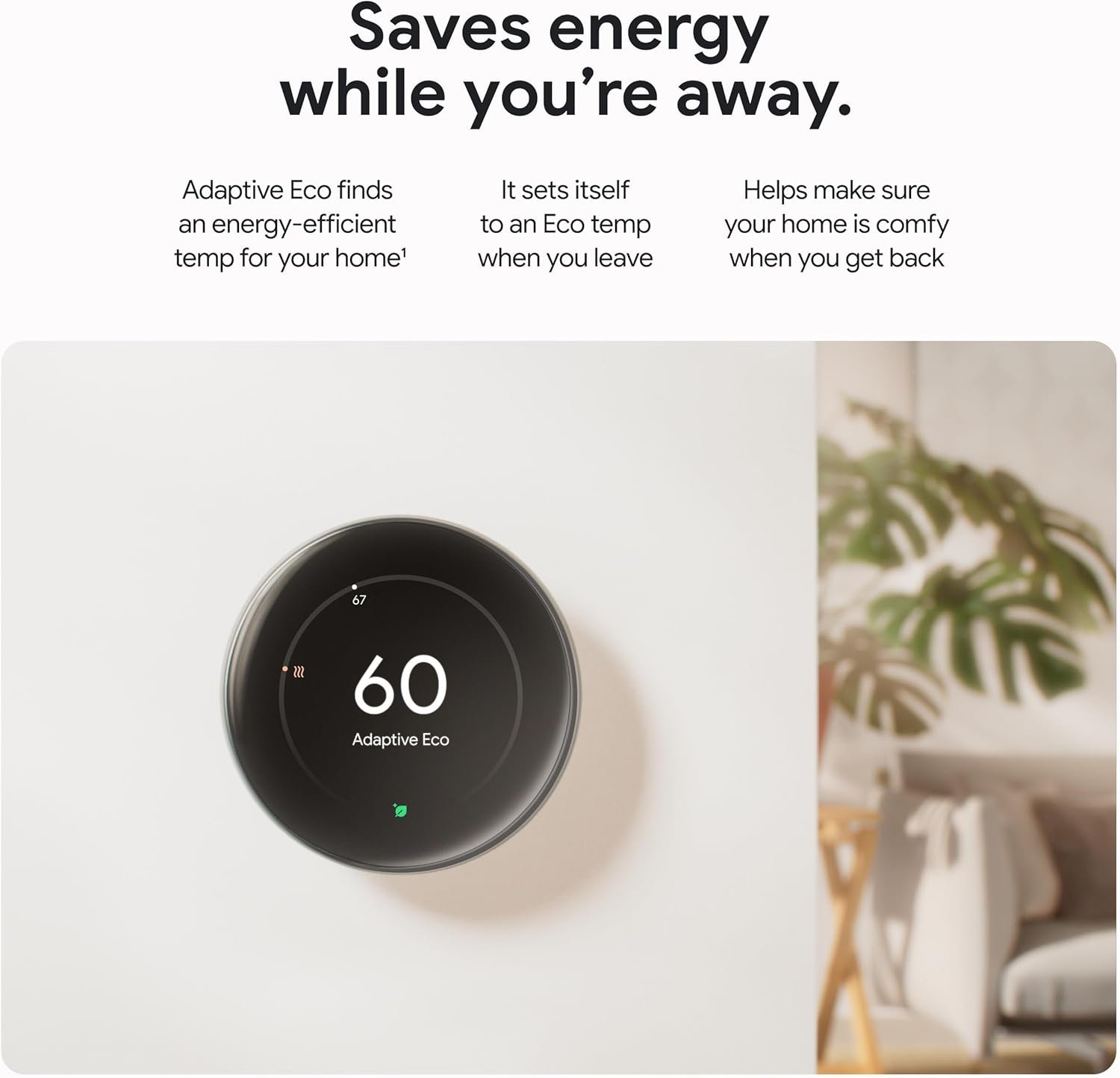 Google Nest Learning Thermostat (4th gen) + Nest Temperature Sensor (2nd gen) - Silver - Image 4