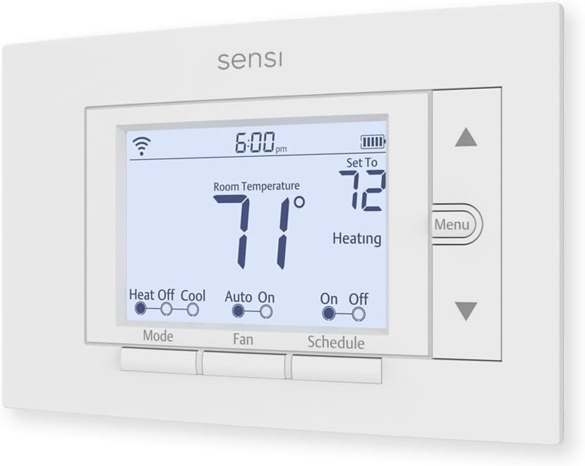 Sensi Smart Thermostat, Wi-Fi, DIY, Alexa, Energy Star Certified, ST55 - Image 12