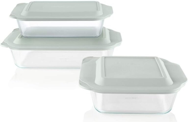 Pyrex Deep 3-Pack Glass Baking Dish Set (9"x13", 7"x11", 8"x8")