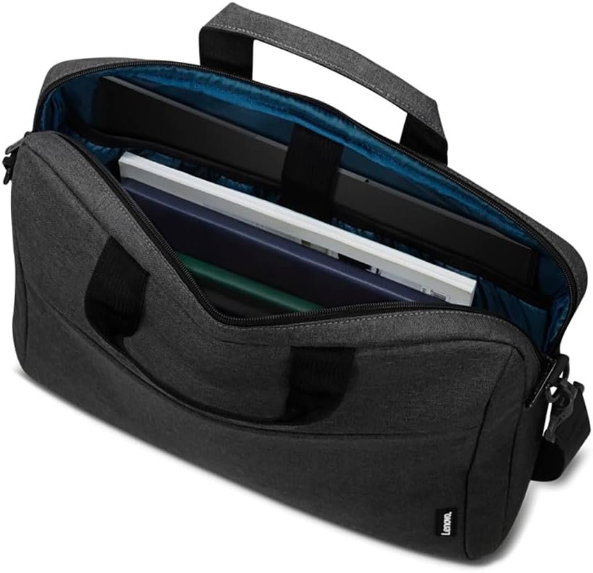 Lenovo Laptop Bag T210, Messenger Shoulder Bag for Laptop or Tablet, Sleek, Durable & Water-Repellent Fabric - Image 7