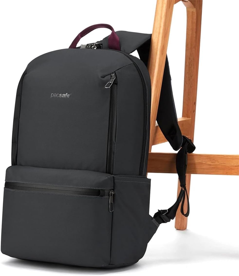 Pacsafe Metrosafe X Anti Theft 20L Backpack-with Padded 16" Laptop Sleeve, Slate, 20 Liter - Image 7