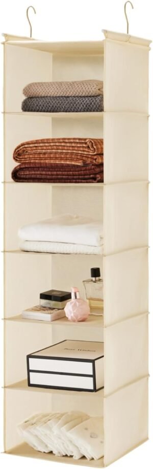 MAX Houser 6 Tier Shelf Hanging Clo...