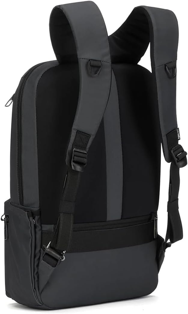 Pacsafe Metrosafe X Anti Theft 20L Backpack-with Padded 16" Laptop Sleeve, Slate, 20 Liter - Image 6