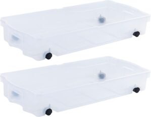 Rubbermaid 68 Quart Under the Bed L...