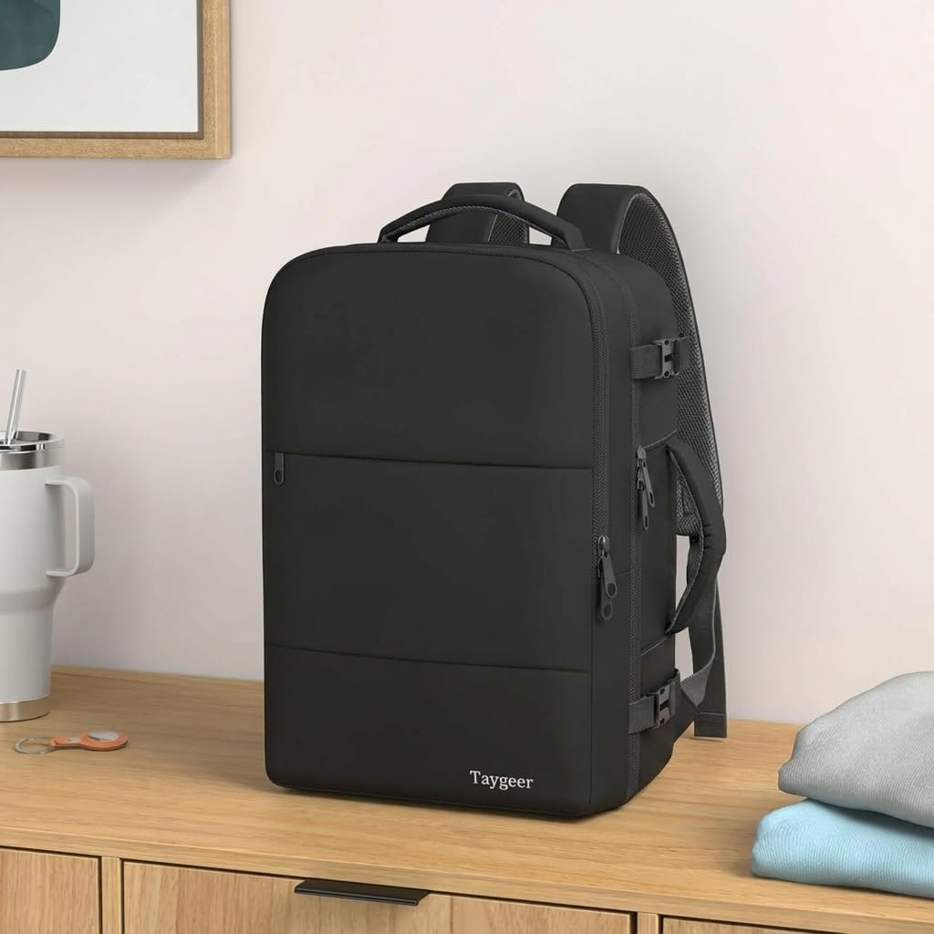 Taygeer Travel Laptop Backpack for Men, Airplane Approved Travel Backpack - Image 2