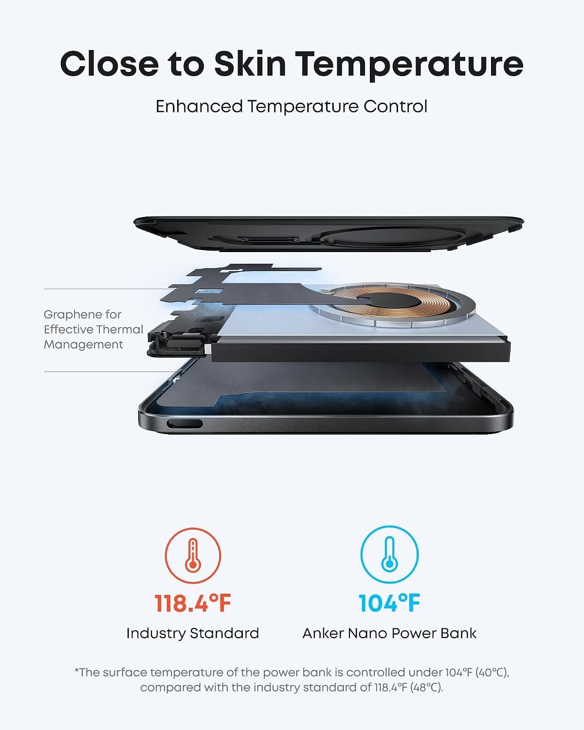 Anker Nano Magnetic Power Bank, 5,000mAh Qi2-Certified 15W Portable Charger - Image 5