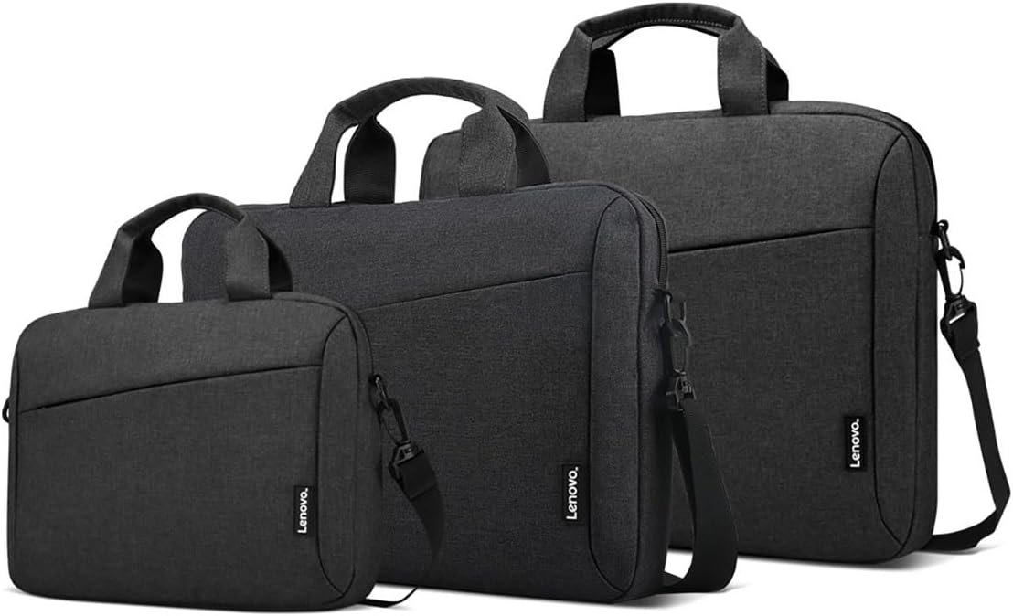 Lenovo Laptop Bag T210, Messenger Shoulder Bag for Laptop or Tablet, Sleek, Durable & Water-Repellent Fabric - Image 6