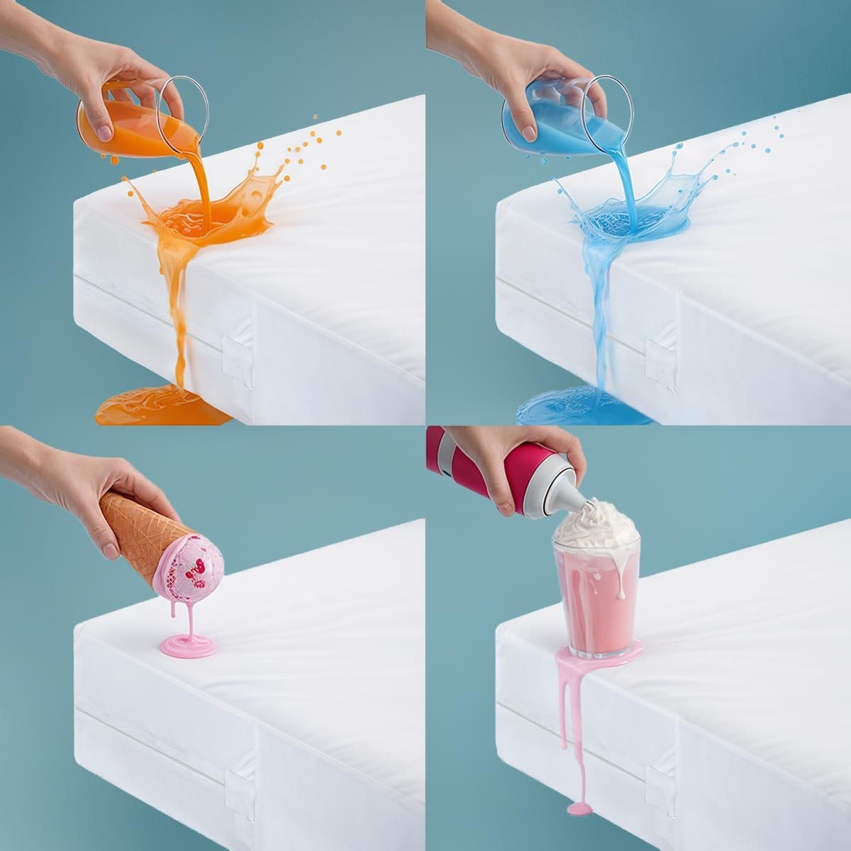 Utopia Bedding Twin Size Mattress Protector Zippered, 100% Waterproof - Image 5