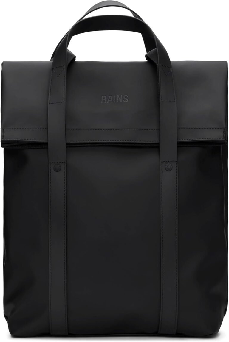RAINS 2 Way Tote Backpack - Waterproof Convertible Laptop Bag, 4 Gallon