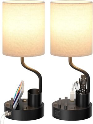 Fenmzee Bedside Lamps for Bedroom S...