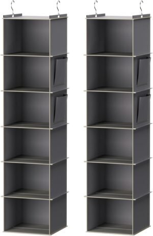 YOUDENOVA Hanging Closet Organizer ...
