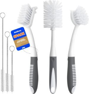 Holikme 6 Pack Dish Brush Set with ...