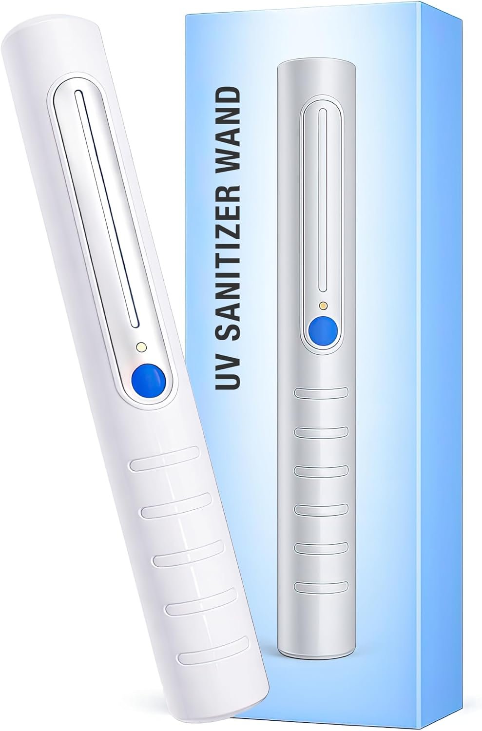 UV Sanitizer Wand - Portable UV Light Sanitizer for Room and Travel - 99.99% Ultraviolet Sanitizing Light, Handheld UV Sanitizing Lamp