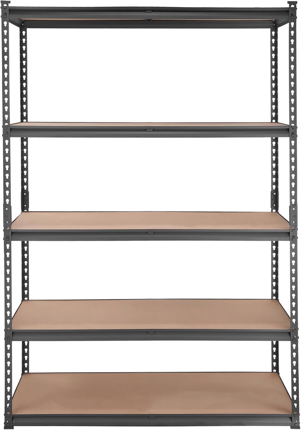 VEVOR Storage Shelves 5-Tier Adjustable 2000 lbs 48"x18"x72" Shelving Unit - Image 9