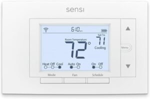 Sensi Smart Thermostat, Wi-Fi, DIY,...