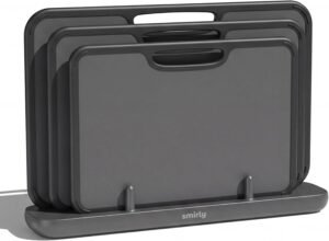 SMIRLY Plastic Cutting Board Set wi...