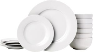 Amazon Basics Porcelain Dinnerware ...