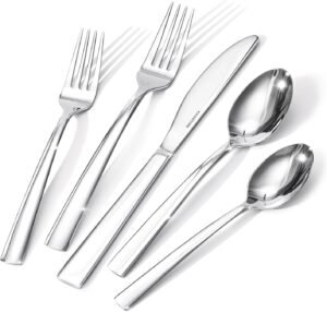 Silverware Set for 8, 40 Piece Heav...