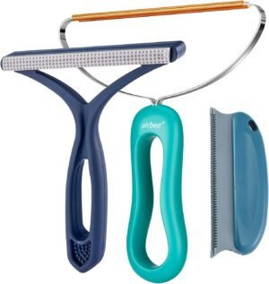 Pet Hair Remover 3-Pack, Reusable D...