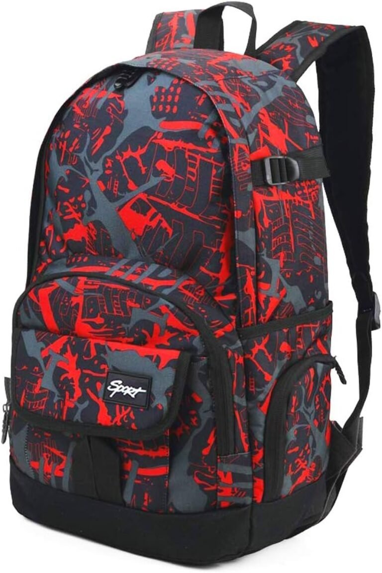 rickyh style School Backpack Travel Bag for Men & Women Lightweight College