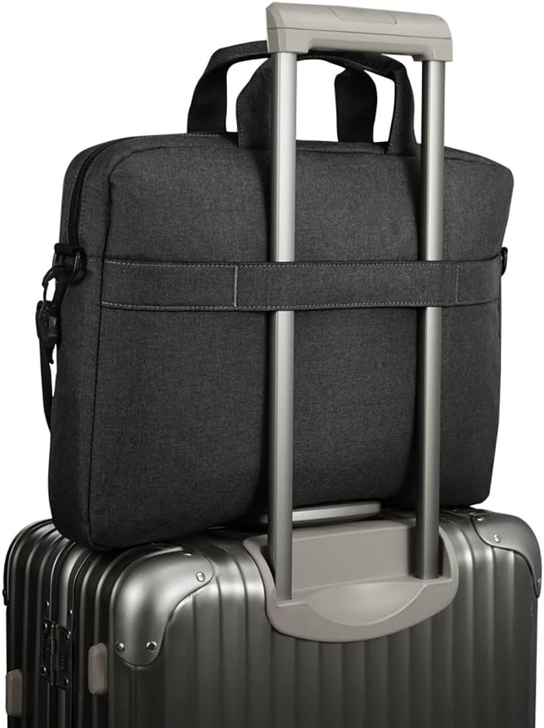 Lenovo Laptop Bag T210, Messenger Shoulder Bag for Laptop or Tablet, Sleek, Durable & Water-Repellent Fabric - Image 8