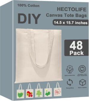 HECTOLIFE 6/12/24/48/ 96 Pack Canva...