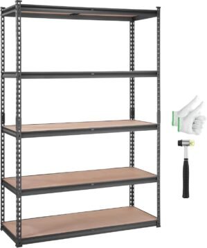 VEVOR Storage Shelves 5-Tier Adjust...