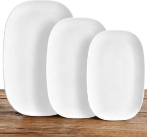 Kassel Ceramic Serving Platter Set ...