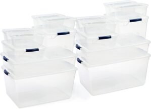 Rubbermaid Cleverstore Clear Dorm V...