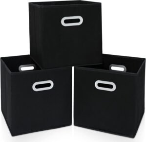 Fabric Cloth Storage Bins,Cube Orga...