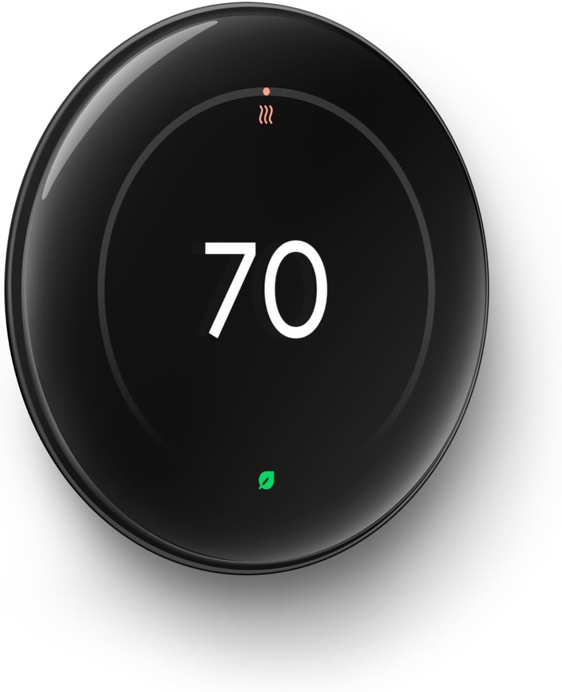 Google Nest Learning Thermostat (4th gen) + Nest Temperature Sensor (2nd gen) - Obsidian - Image 2