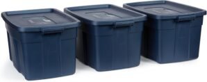 Rubbermaid Roughneck Tote 31 Gal, 3...