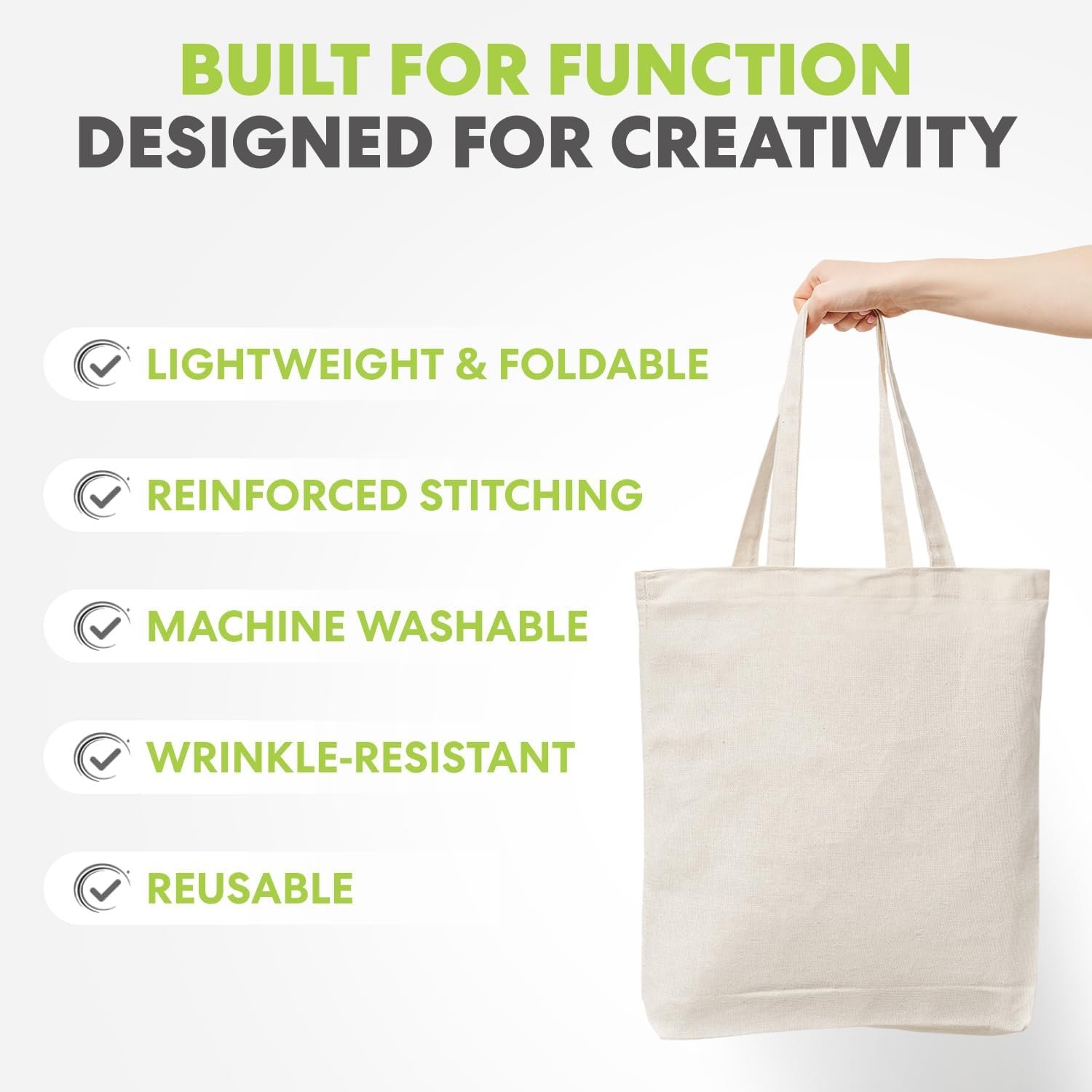 Simpli-Magic Canvas Tote-Bags - Image 5