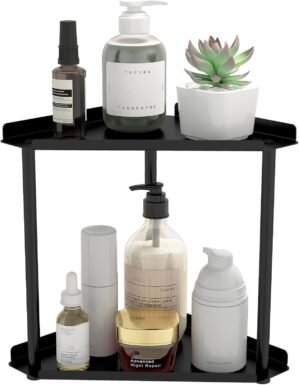 Jesginboo 2 Tier Bathroom Counter O...