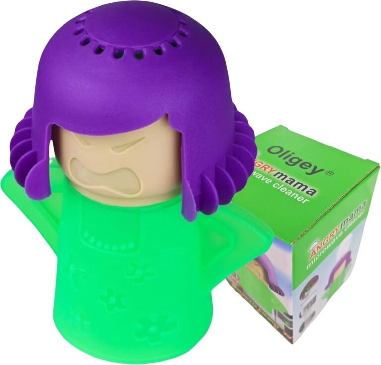 Angry Mama Microwave Steam Cleaner, Reusable Kitchen Gadget & Gift