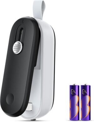 FEPPO Mini Bag Sealer, 2 in 1 Heat ...
