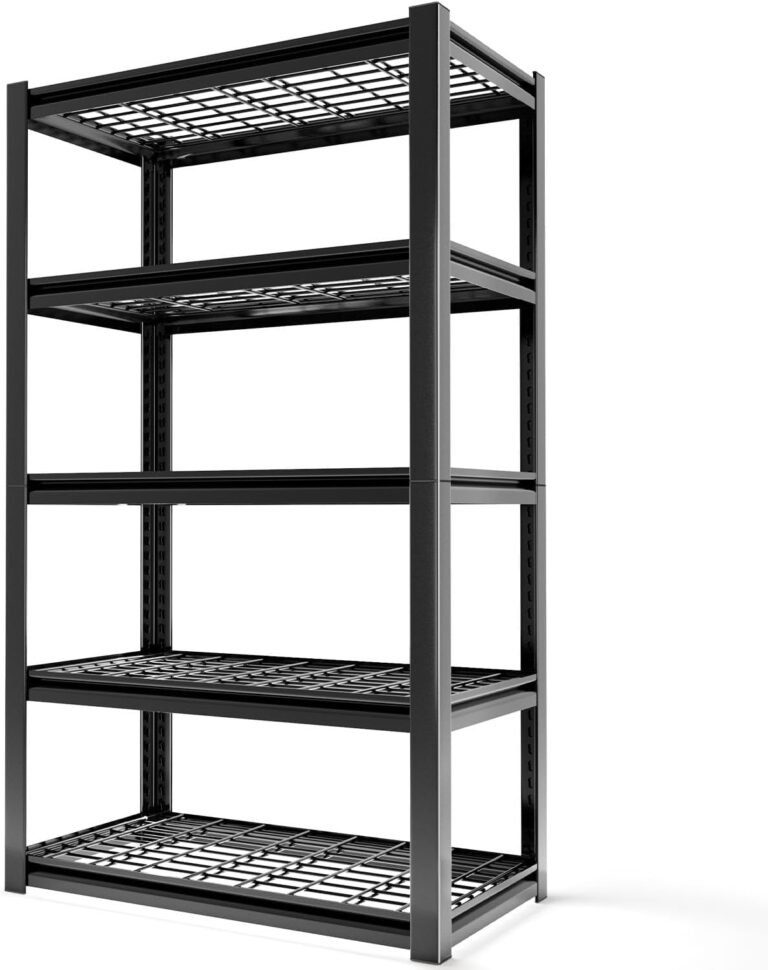 OS MOTOR Heavy Duty Storage Shelving Unit (72" H x 35" W x 16" D)