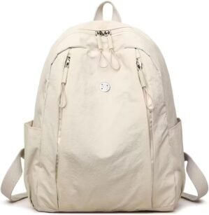 Nylon Backpack for Women Men, Water...