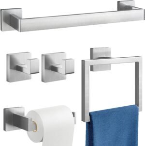Gypie 16Inch Bathroom Accessory Set...