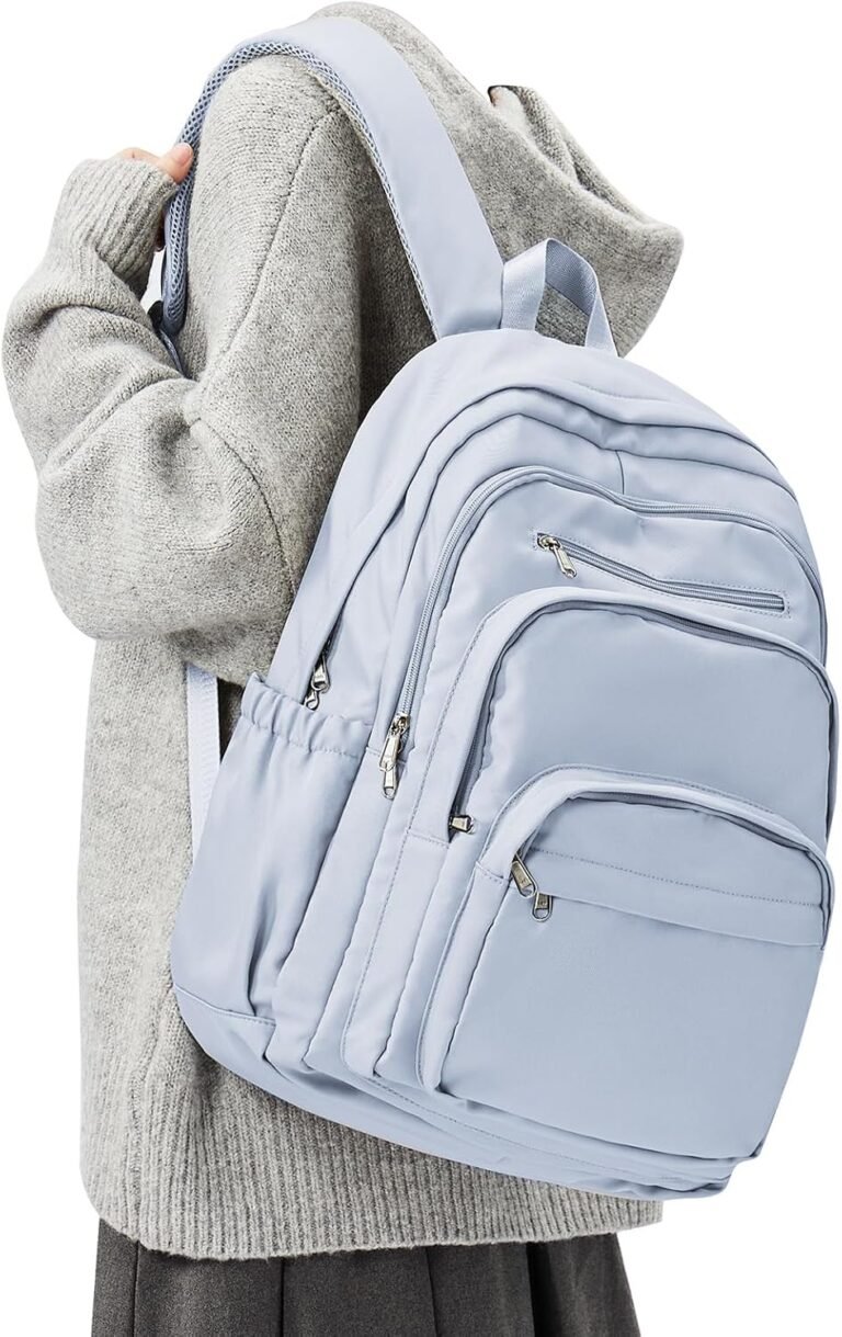 College Backpack For Women Men,High School Backpack with Lots of Pockets
