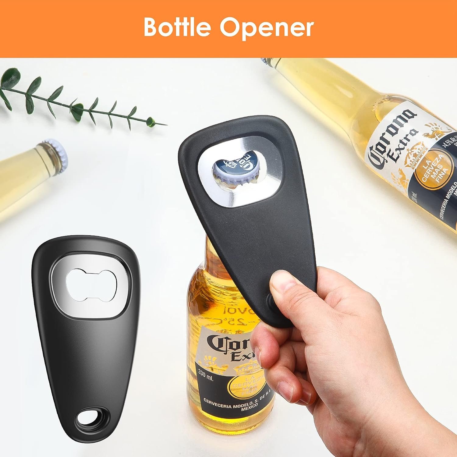 Pisol Kitchen Unique Gadgets Set 6 Pieces, Space Saving, Cheese Grater, Bottle Opener, Fruit Vegetable Peeler, Pizza Cutter, Garlic Ginger Grinder, Herb Stripper Gift Set - Image 4