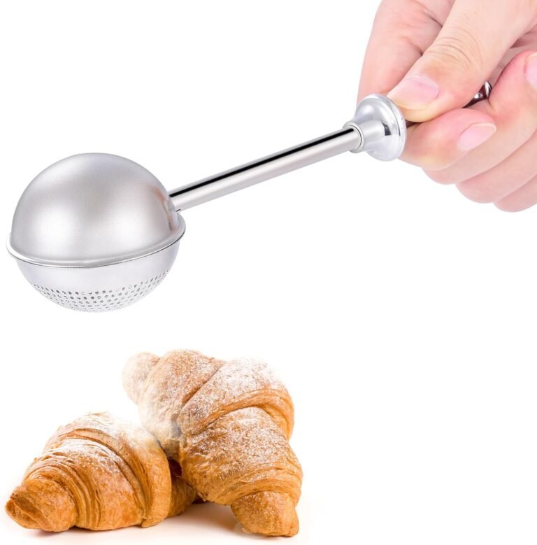 Flour Baking Sifter, Flour Sieve Bakers Dusting Wand