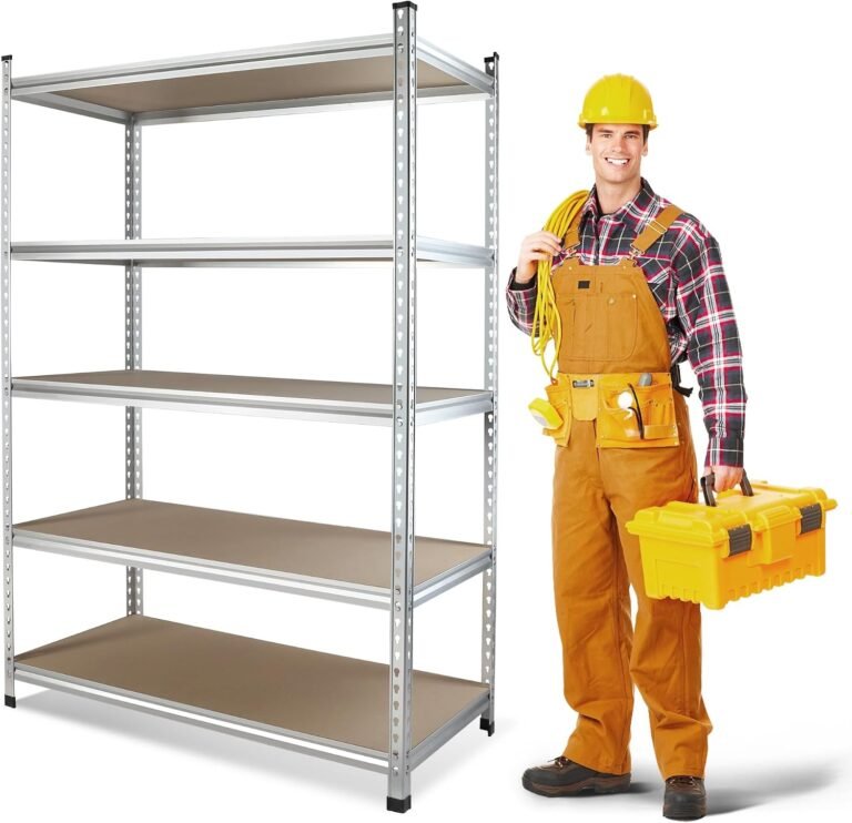 WORKPRO 5-Tier Shelving, 48”W x 24”D x 72”H, 2750LBS Capacity