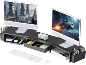 gianotter Dual Monitor Stand Riser ...