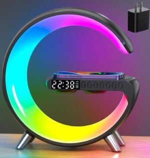 Smart LED Table Lamp, 4-in-1 Wirele...