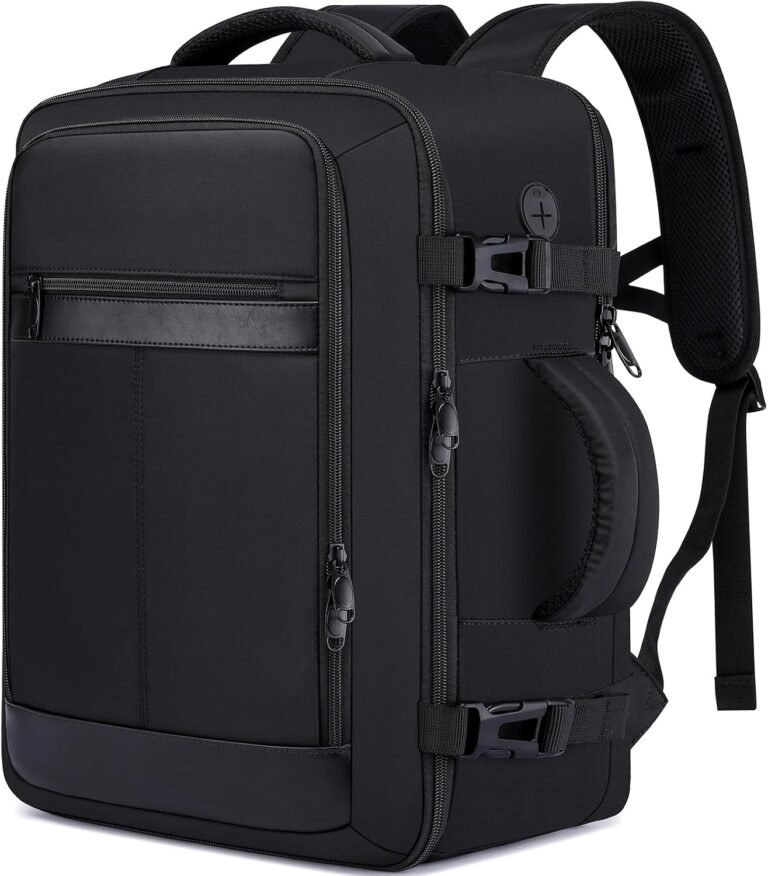 EZUOLA Travel Backpack for Men,TSA Carry On Backpack Flight Approved