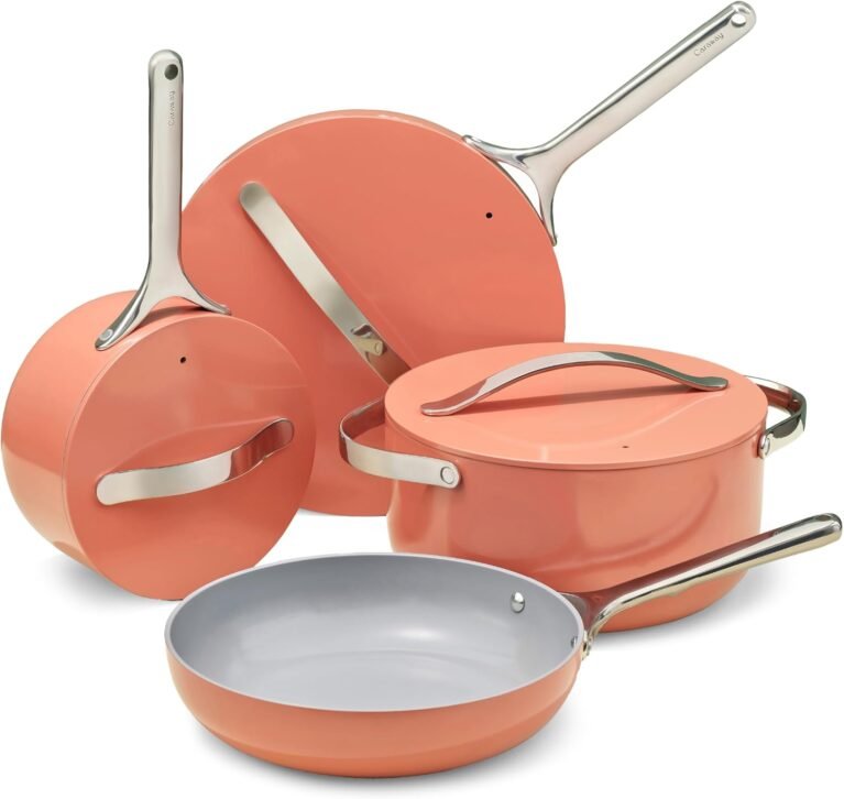 Caraway 12-Piece Non-Stick Ceramic Cookware Set