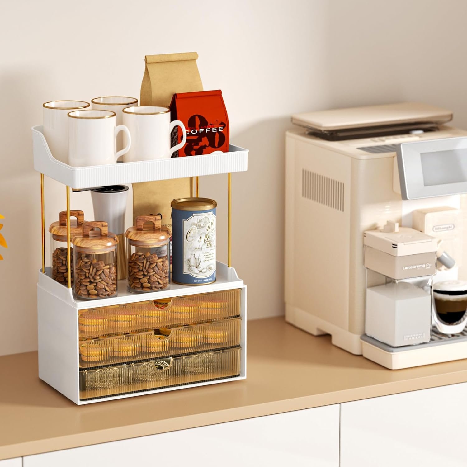 StorBin Arcylic 5-Tier Makeup & Skincare Organizer for Vanity, Bath - Image 3