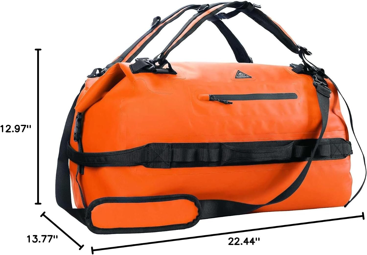 Haimont IPX7 Waterproof Roll-Top Dry Duffel Backpack Bag - Image 10
