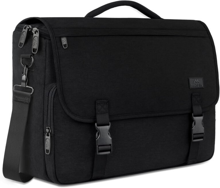 MATEIN Messenger Bag for Men, School Bag Men's Laptop Briefcases for Work